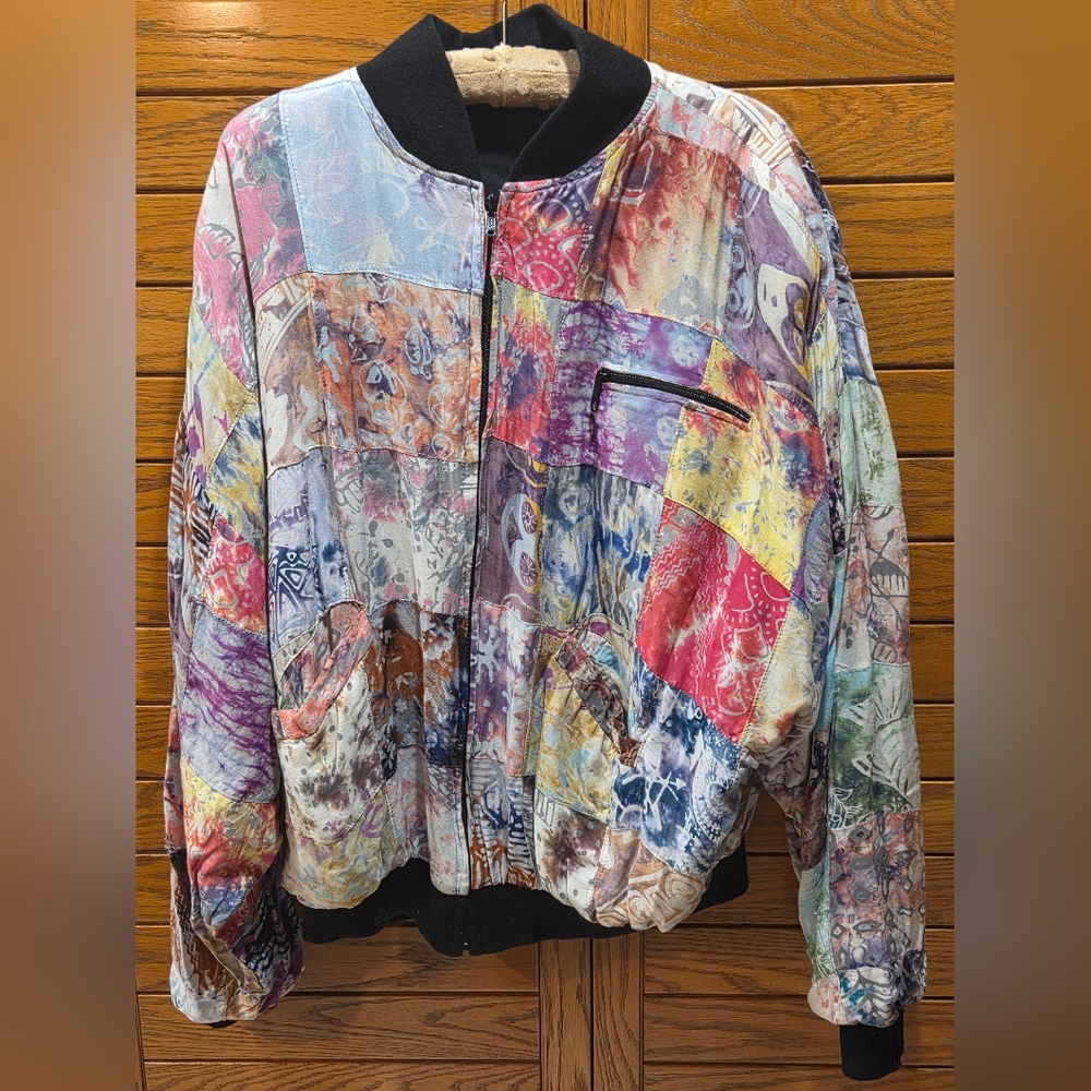Colorful Patchwork Women's Jacket
